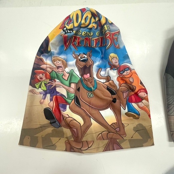 3 Teen Scooby Cartoon Beanies Multicolor Soft & Warm Multicolor One Size - Picture 2 of 5